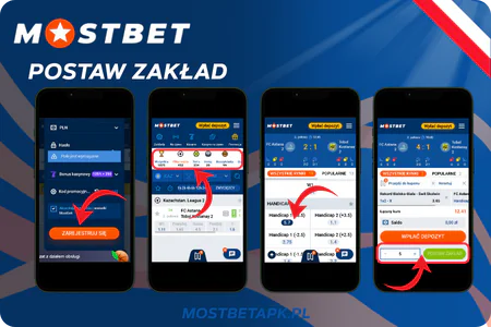Postaw zakład w Mostbet
