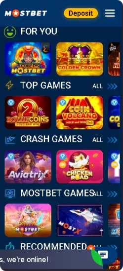 Sloty Mostbet