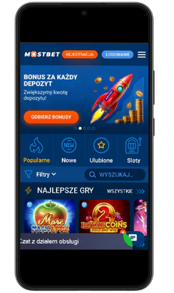Zaloguj się do Mostbet