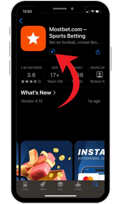 Mostbet app download