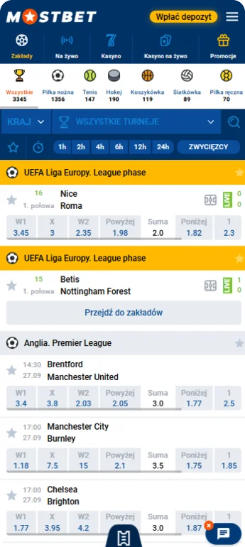 Most bet APK